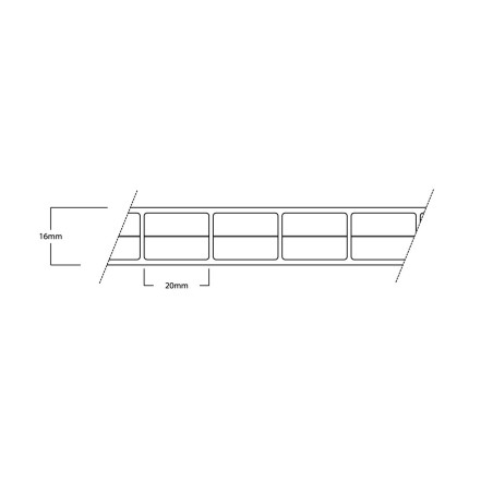 Colorless Alveolar Polycarbonate 16 mm