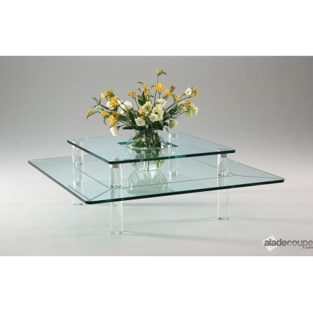 	Table basse design en Plexiglas 2