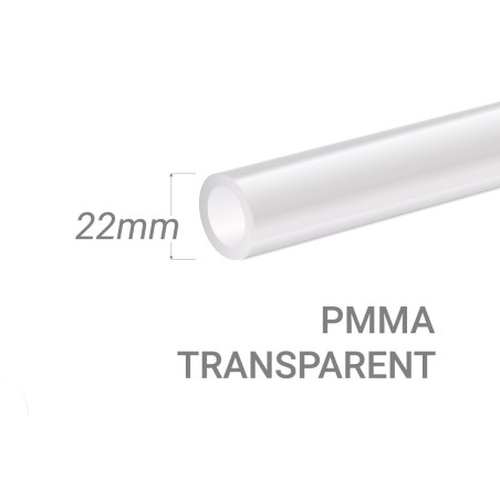 Tube PMMA Incolore 15x3mm