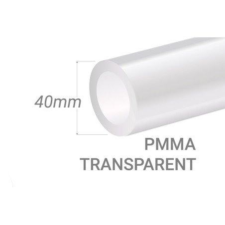 Tube PMMA Incolore 15x3mm